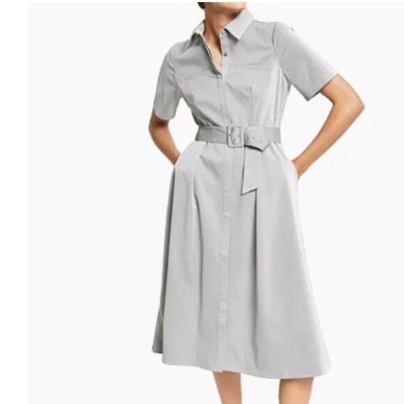 ALFANI Faux Leather Dress Size 10 - Picture 1 of 5